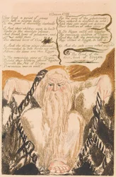 Das erste Buch von Urizen, Tafel 25, Sie lebten eine Zeitspanne von Jahren . . . . (Bentley 28)